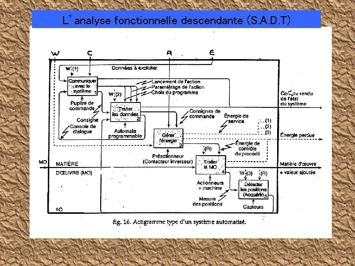 L’analyse fonctionnelle descendante (S. A. D. T) 