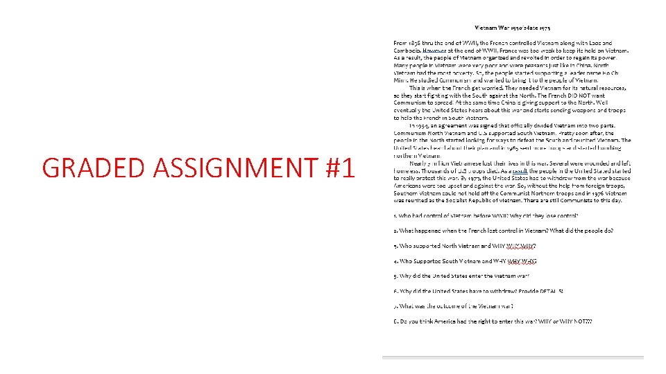 GRADED ASSIGNMENT #1 