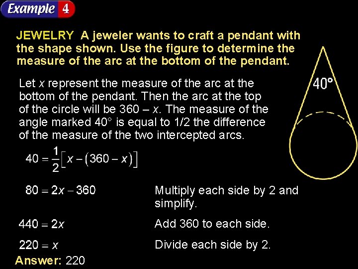 5 Minute Check On Lesson 10 5 Transparency