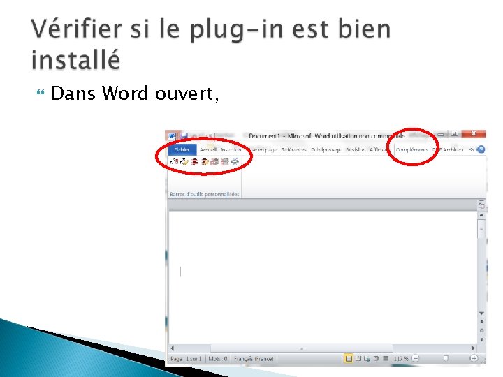Dans Word ouvert, Dans Word ouvert,