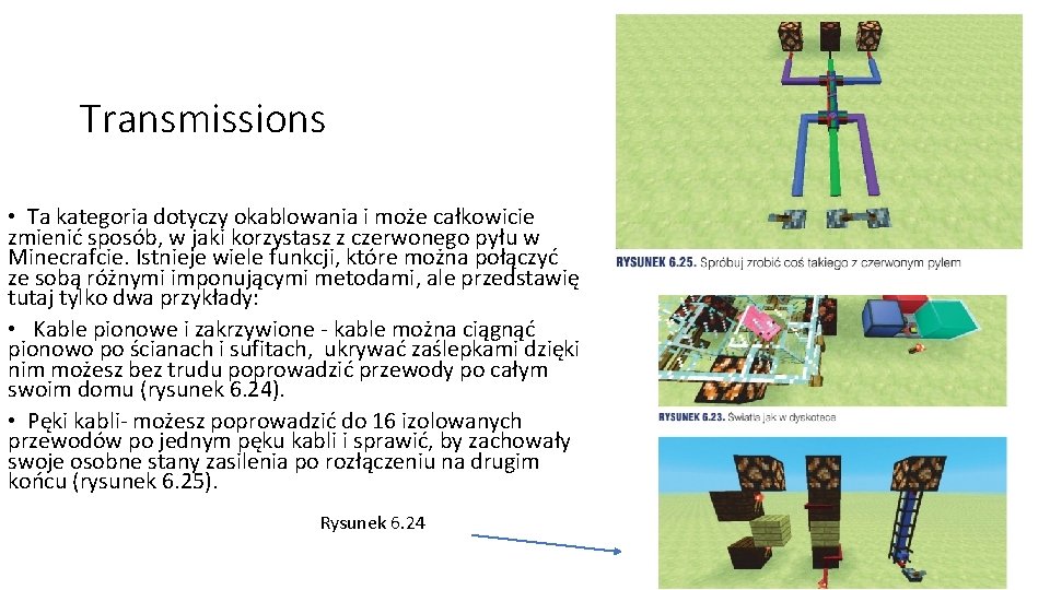 Transmissions • Ta kategoria dotyczy okablowania i może całkowicie zmienić sposób, w jaki korzystasz