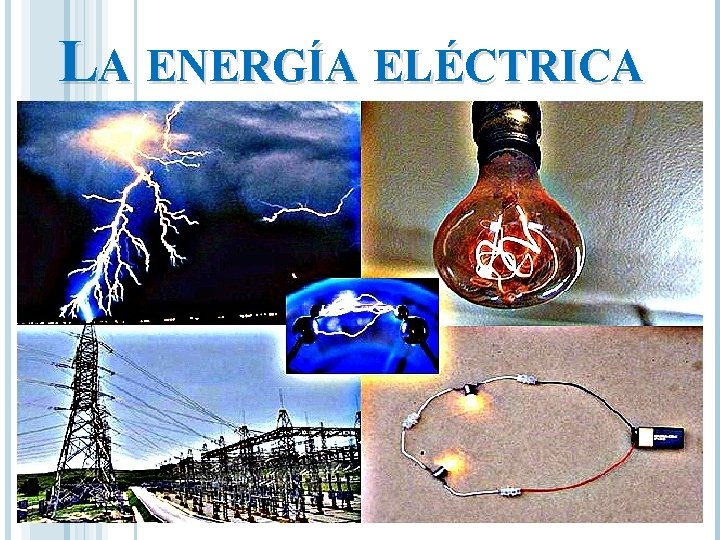 LA ENERGÍA ELÉCTRICA 