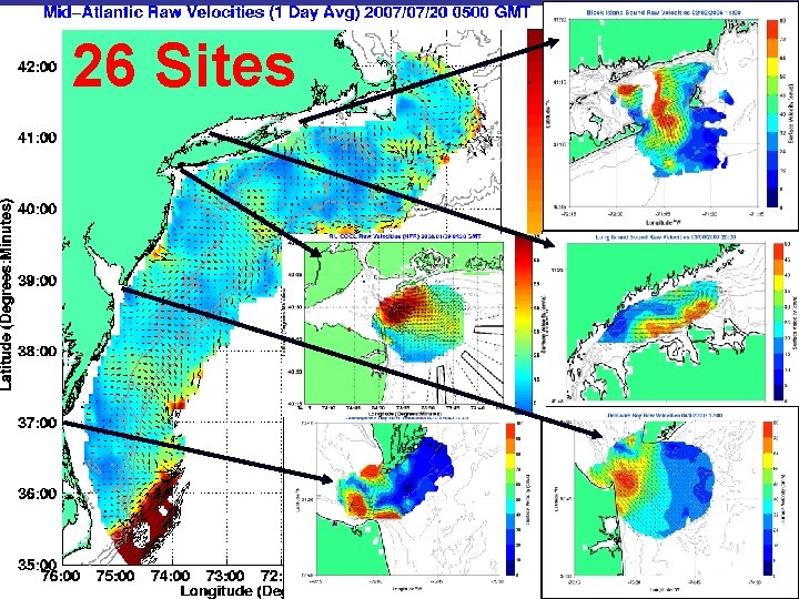 Surface current and wave validation of a nested