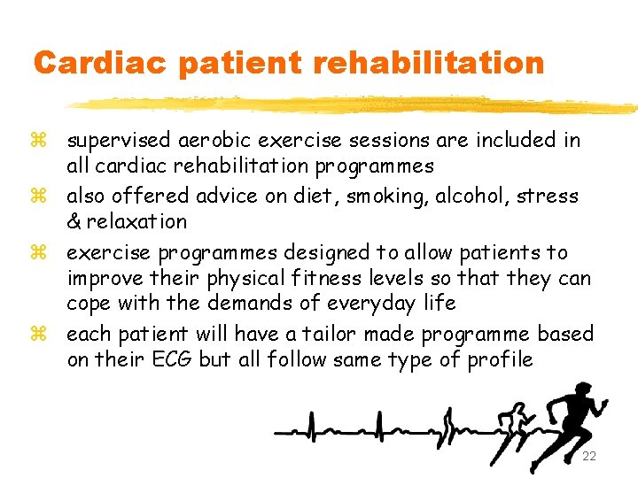Cardiac patient rehabilitation z supervised aerobic exercise sessions are included in all cardiac rehabilitation