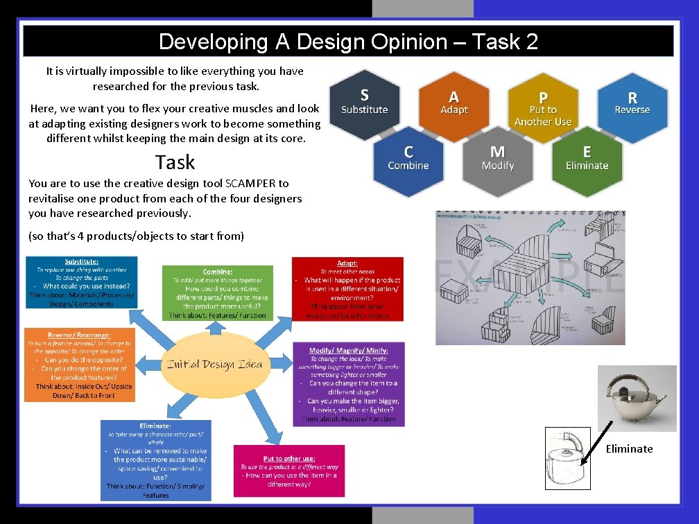 Developing A Design Opinion – Task 2 It is virtually impossible to like everything Developing A Design Opinion – Task 2 It is virtually impossible to like everything