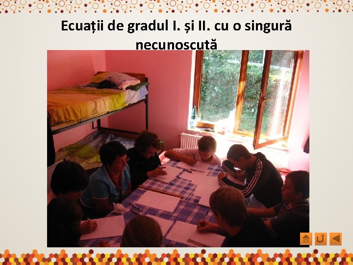 Ecuații de gradul I. și II. cu o singură necunoscută 