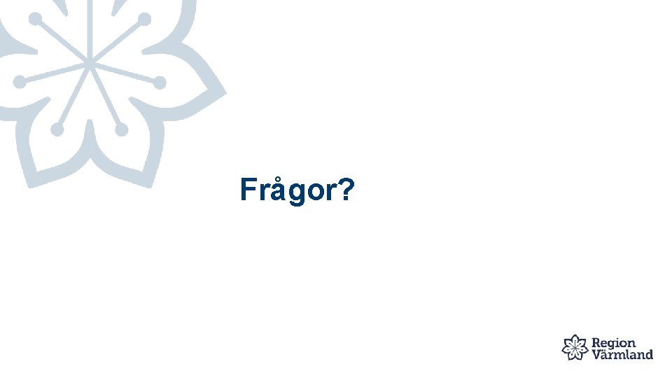 Frågor? 