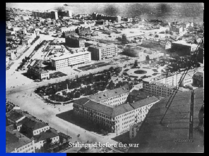 Stalingrad before the war 