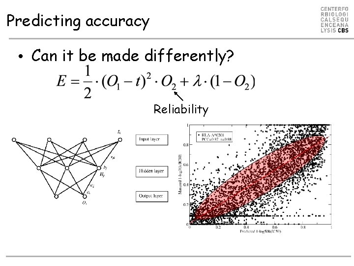 Predicting accuracy • Can it be made differently? Reliability Predicting accuracy • Can it be made differently? Reliability