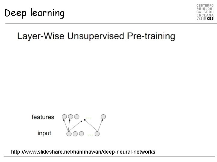 Deep learning http: //www. slideshare. net/hammawan/deep-neural-networks Deep learning http: //www. slideshare. net/hammawan/deep-neural-networks