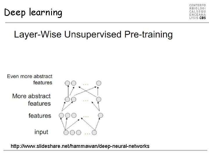 Deep learning http: //www. slideshare. net/hammawan/deep-neural-networks Deep learning http: //www. slideshare. net/hammawan/deep-neural-networks