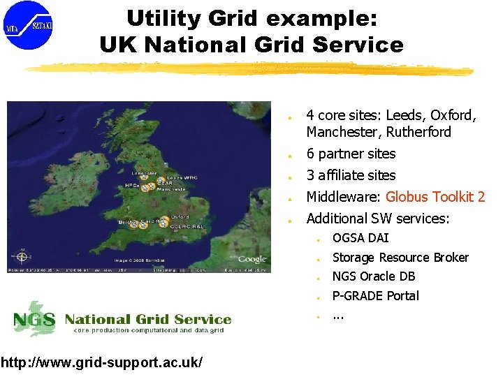 Utility Grid example: UK National Grid Service ● http: //www. grid-support. ac. uk/ 4