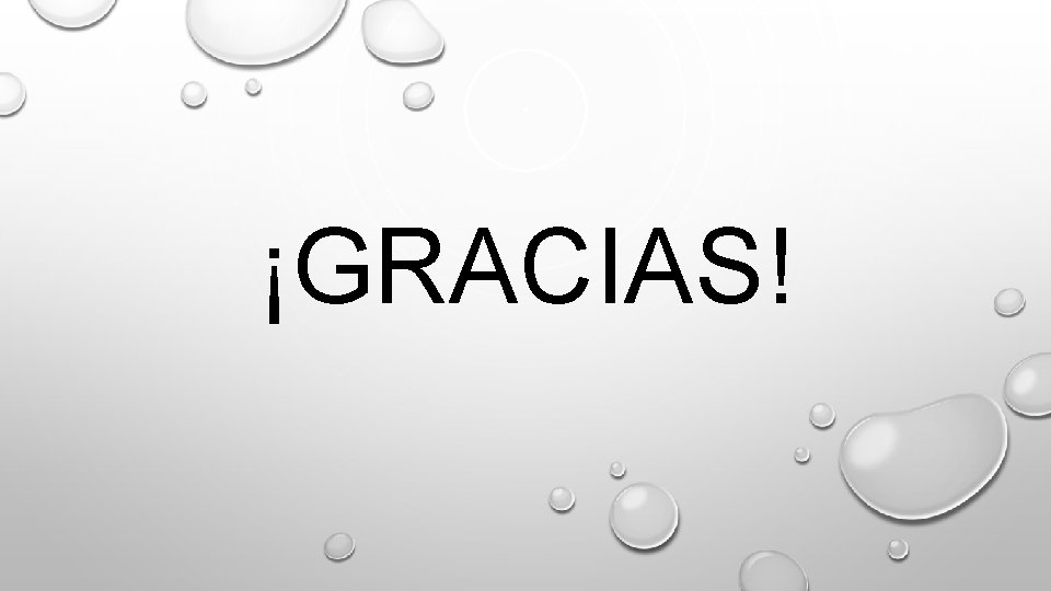 ¡GRACIAS! 