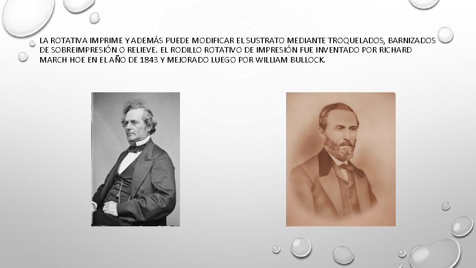 LA ROTATIVA IMPRIME Y ADEMÁS PUEDE MODIFICAR EL SUSTRATO MEDIANTE TROQUELADOS, BARNIZADOS DE SOBREIMPRESIÓN