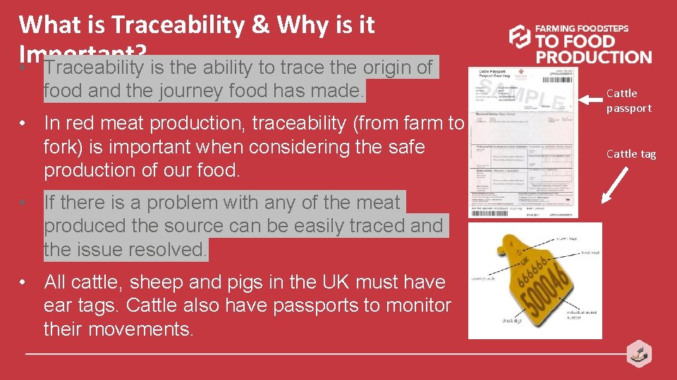 What is Traceability & Why is it Important? • Traceability is the ability to