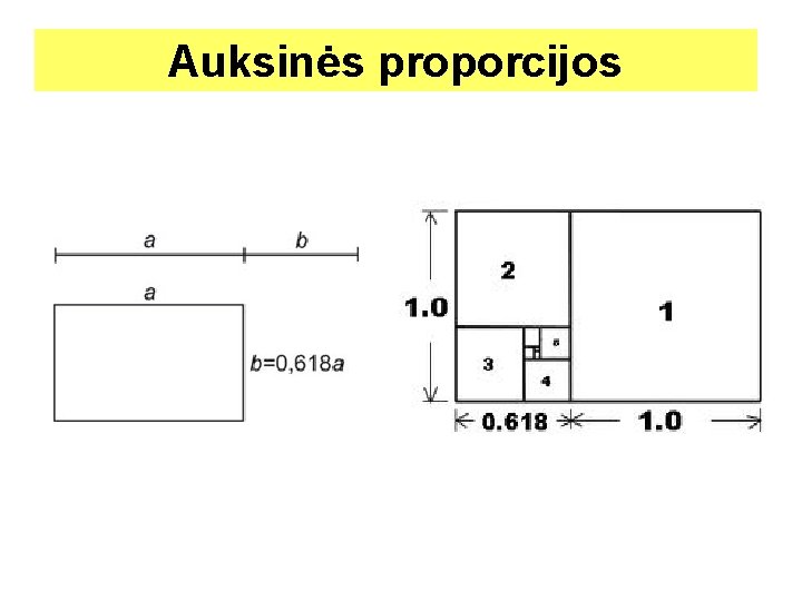 Auksinės proporcijos 