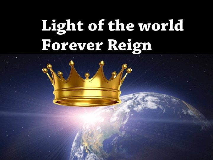 Nothing compares to Your embrace Light of the world forever reign 