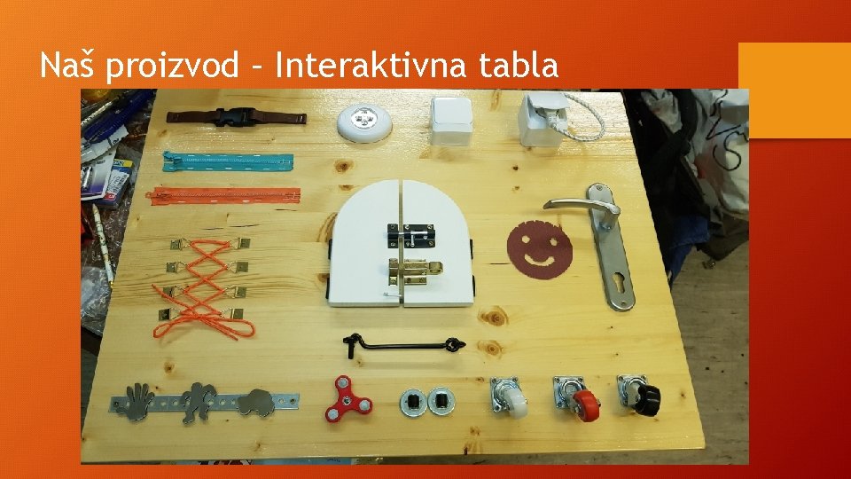 Naš proizvod – Interaktivna tabla 