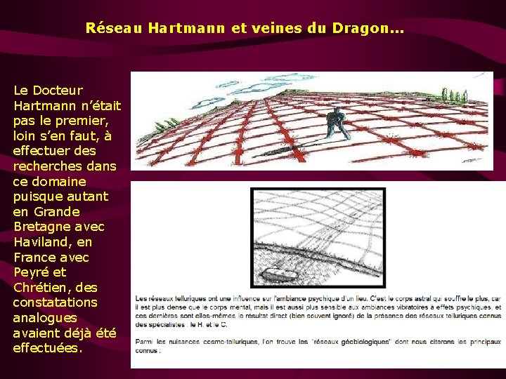 Réseau Hartmann et veines du Dragon. . . Le Docteur Hartmann n’était pas le