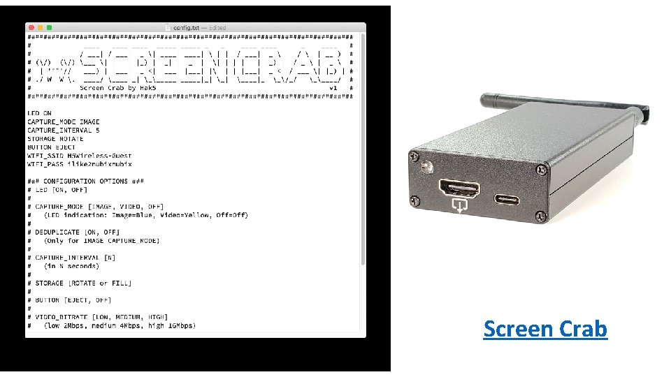 Screen Crab 
