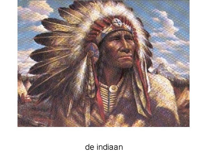 de indiaan 