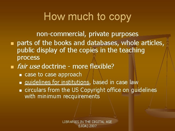 How much to copy n n non-commercial, private purposes parts of the books and