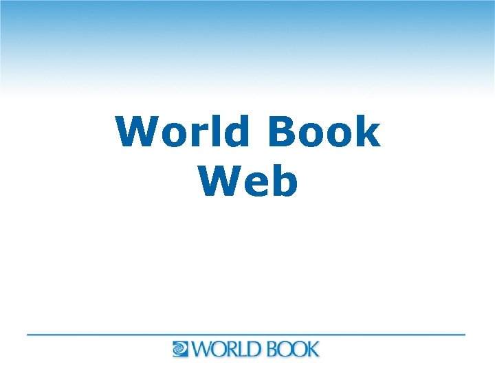 World Book Web 