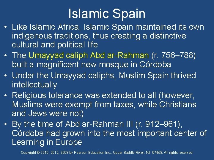 Chapter 9 The Rise and Spread of Islam