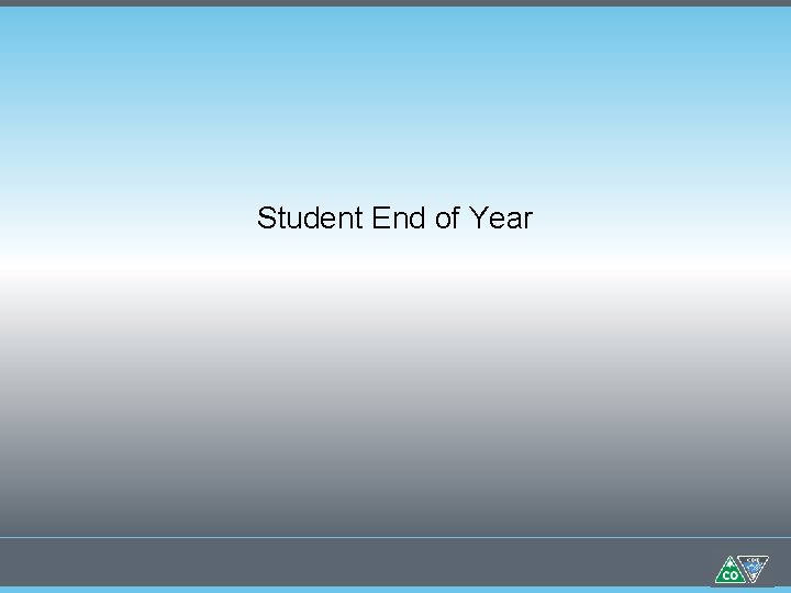 Student End of Year 