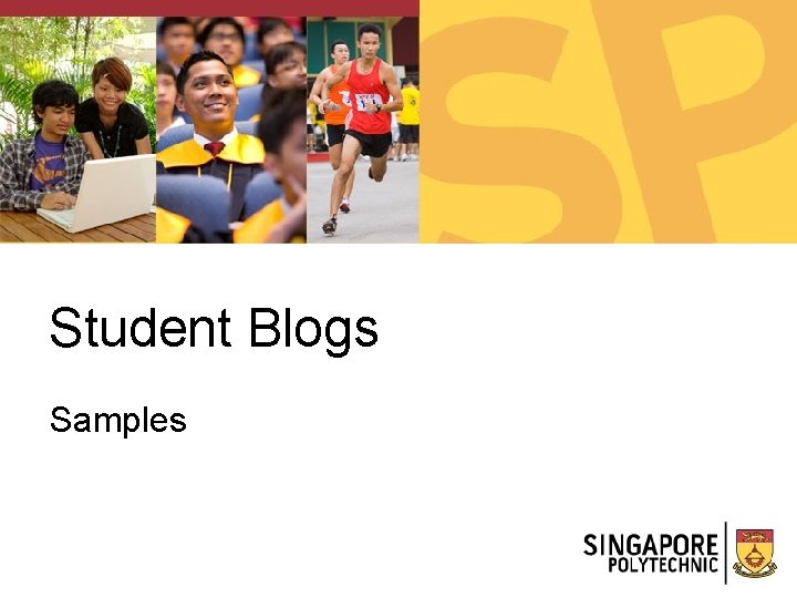 Student Blogs Samples 