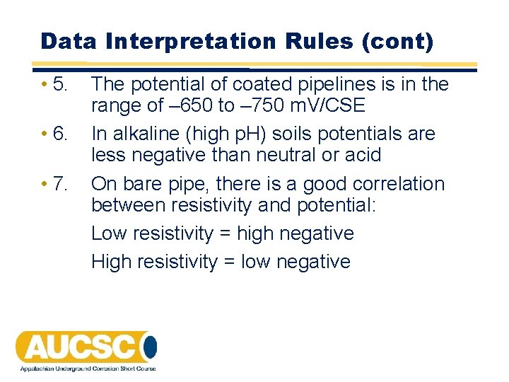 Data Interpretation Rules (cont) • 5. • 6. • 7. The potential of coated Data Interpretation Rules (cont) • 5. • 6. • 7. The potential of coated