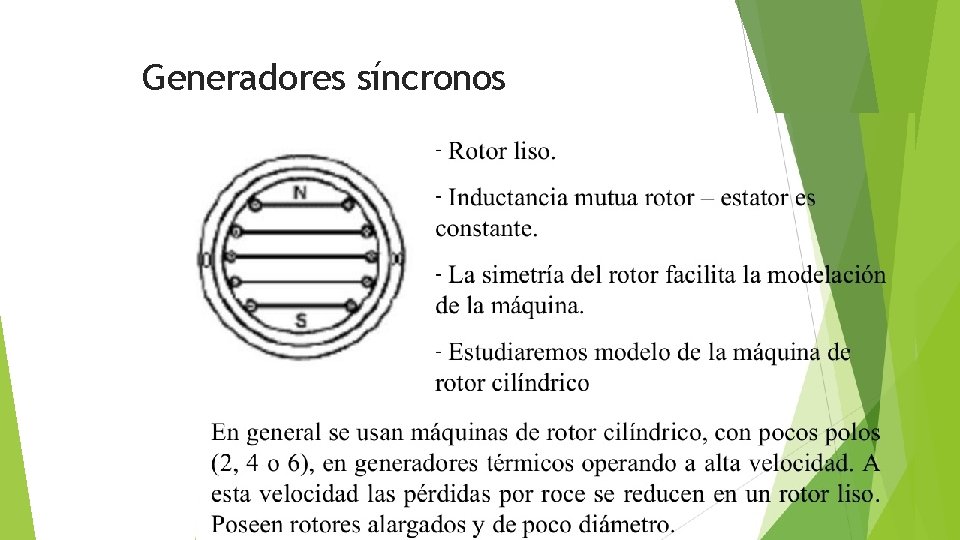 Generadores síncronos 