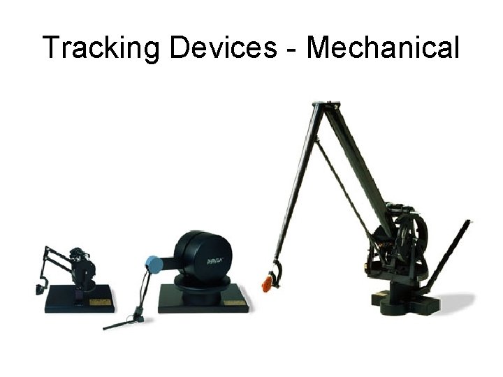 Tracking Devices - Mechanical 