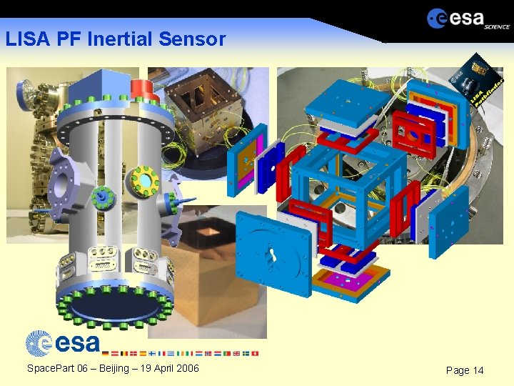 LISA PF Inertial Sensor Space. Part 06 – Beijing – 19 April 2006 Page