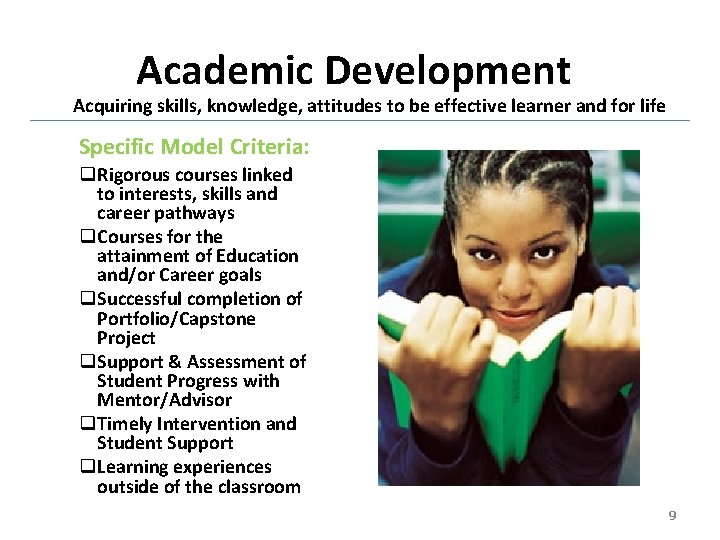 Academic Capability Development Student Success Planning for success for all students