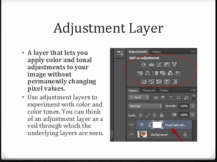 Photoshop Review What we ne ed to know