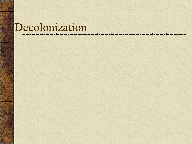 Decolonization 