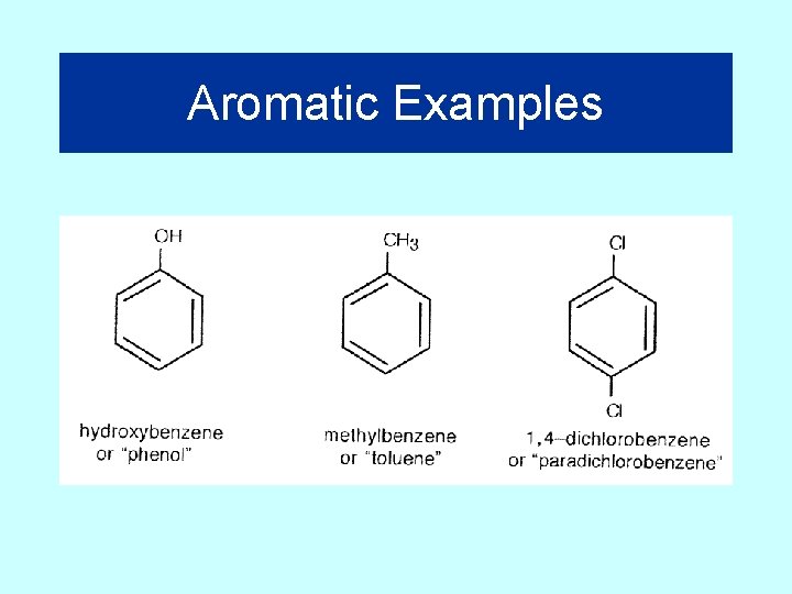 Aromatic Examples 