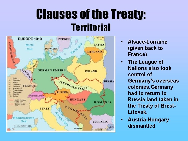 The Treaty of Versailles World War 1 Armistice