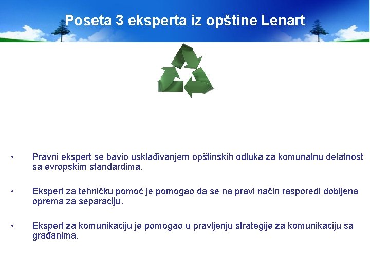 Poseta 3 eksperta iz opštine Lenart • Pravni ekspert se bavio usklađivanjem opštinskih odluka