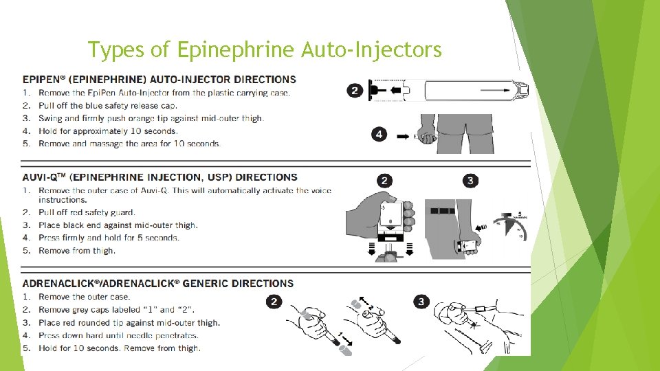 Epinephrine Training Today is the day that you