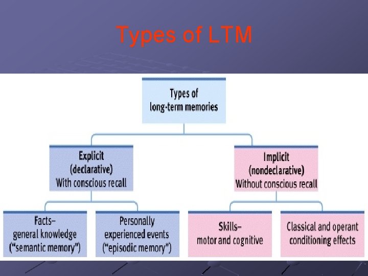 Types of LTM 