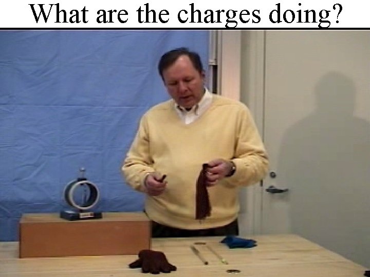 What are the charges doing? 