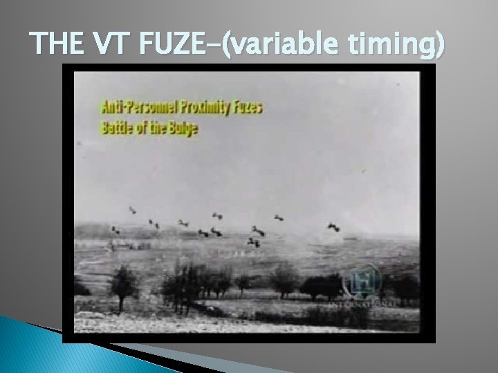 THE VT FUZE-(variable timing) 
