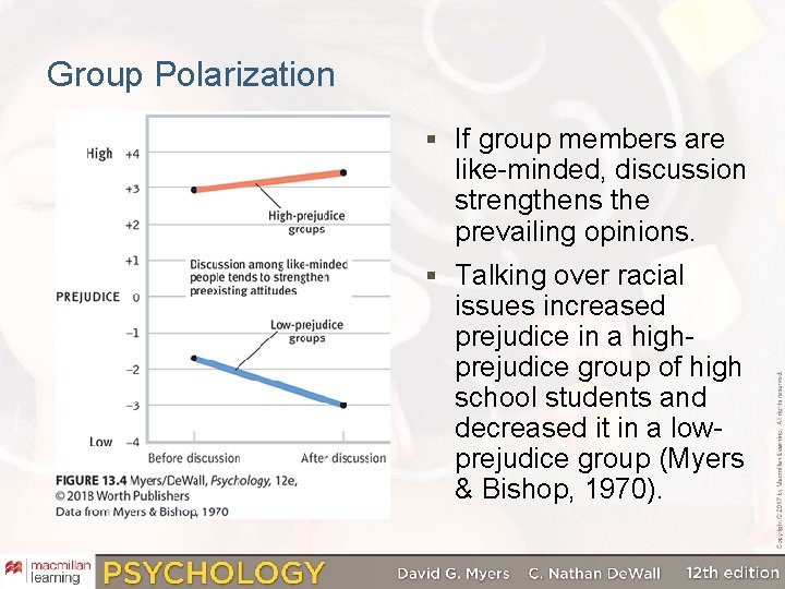 Group Polarization § If group members are like-minded, discussion strengthens the prevailing opinions. §