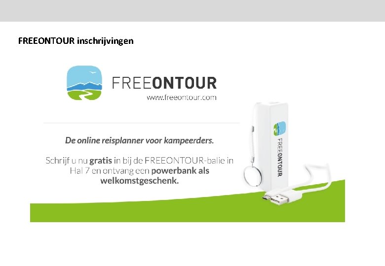 FREEONTOUR inschrijvingen 