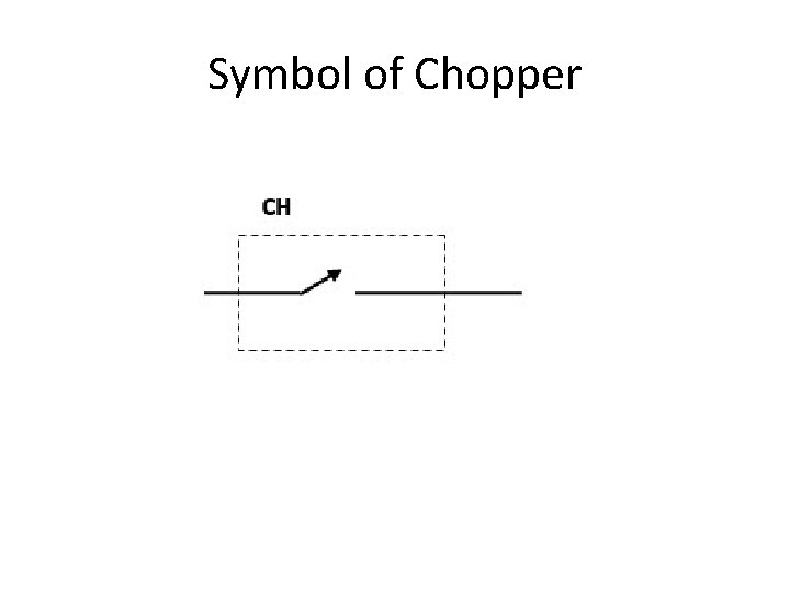 Symbol of Chopper 