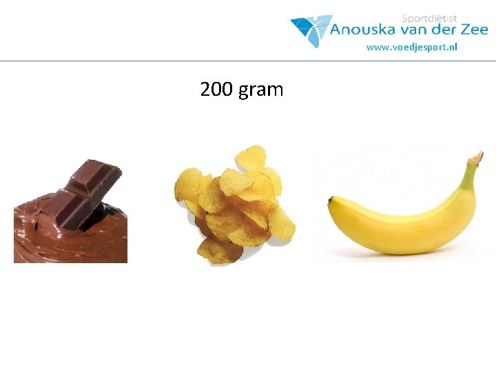 www. voedjesport. nl 200 gram 