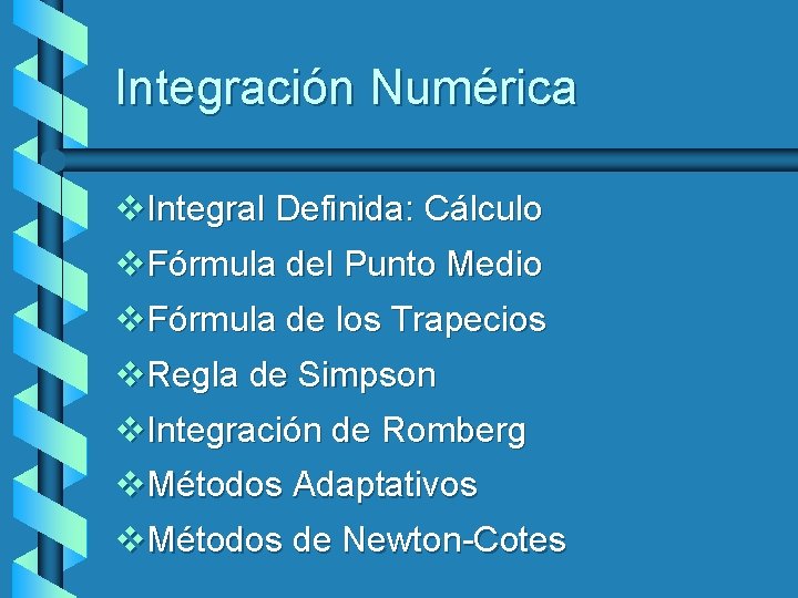 Integración Numérica v. Integral Definida: Cálculo v. Fórmula del Punto Medio v. Fórmula de