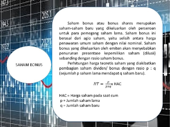 SAHAM BONUS 